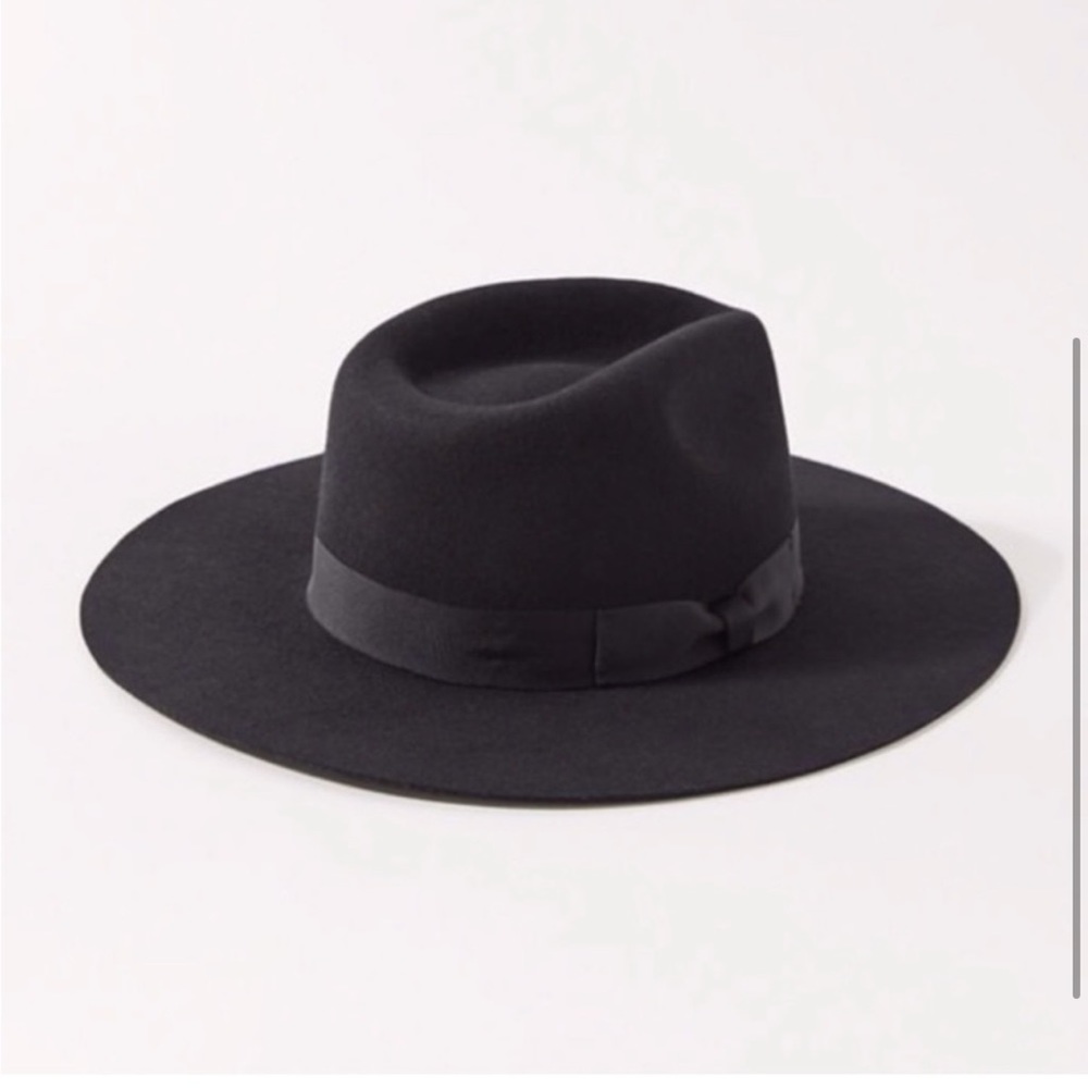 URBAN OUTFITTERS UO FEDORA RANCHER HAT BLACK